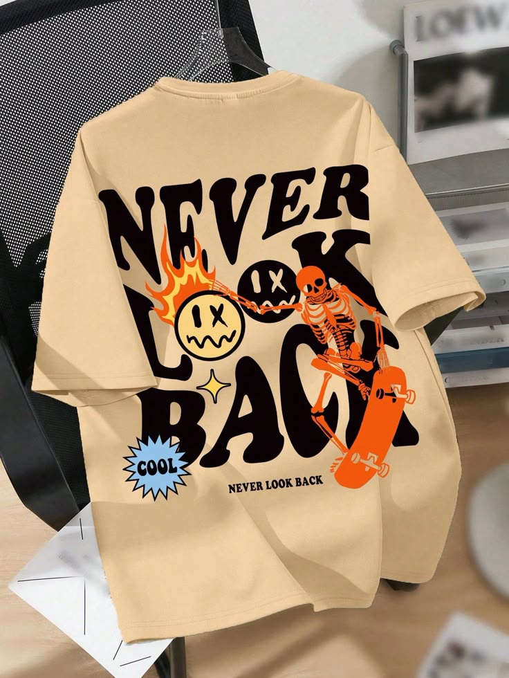 T-shirt Never Look back